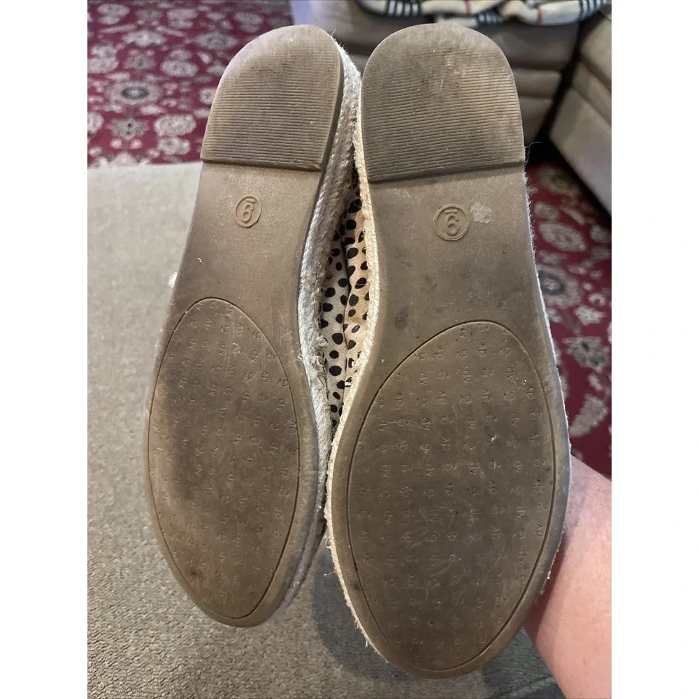 dv by Dolce Vita x Target Elaine 9 Mule Espadrilles Cheetah Spotted Tan (TD)